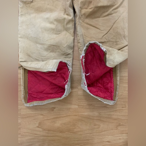 🏷️Vintage Carhartt Double-Knee Insulated Workwear Overalls (36x30) - Picture 11 of 11
